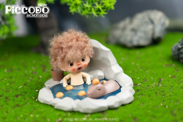 PICCODO ACTION DOLL 头台 温泉