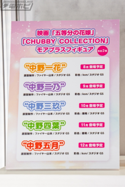 MP CHUBBY系列 电影 五等分的新娘 中野五月