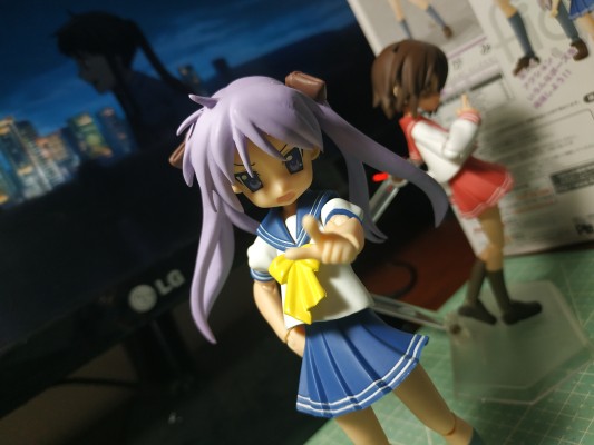 figma#047 幸运星 动画版 柊镜 夏季校服