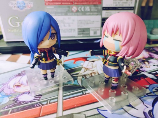 粘土人#1028 月影特工 源桃&Kamari&Monomi