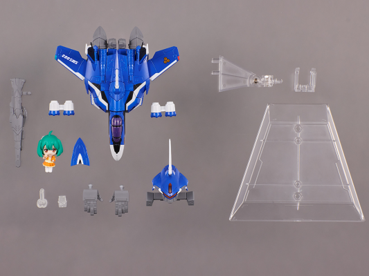 TINY SESSION 超时空要塞F VF-25F 弥赛亚女武神(米歇尔专用) 与兰花