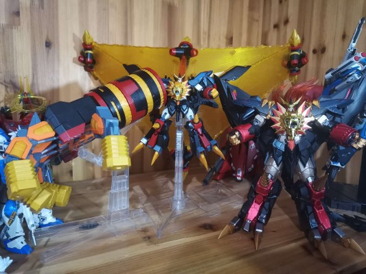 SMP [SHOKUGAN MODELING PROJECT]   勇者王我王凯牙系列   终极我王凯牙