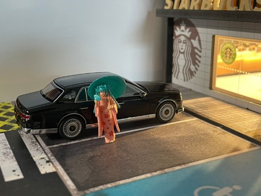 Tomica Limited Vintage NEO LV-N183a Gloria Gran Turismo Ultima (Gray)