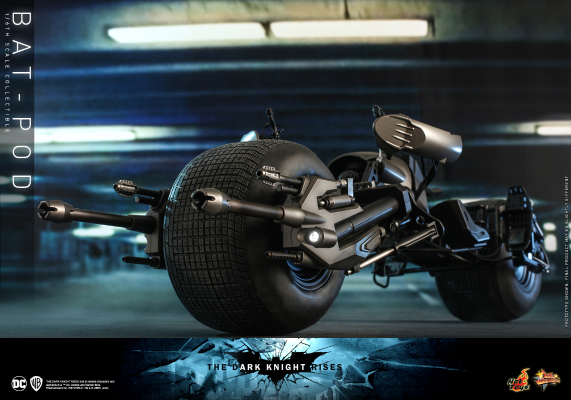 MMS591 电影杰作系列 蝙蝠侠：黑暗骑士崛起 蝙蝠摩托