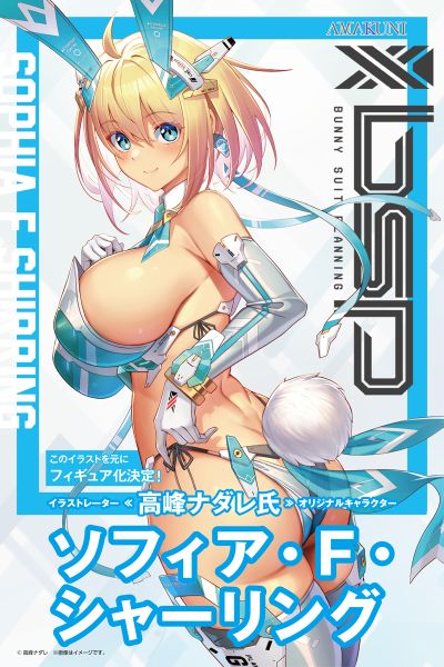 兔女郎服装计划 索菲亚· F· 希琳 高叉泳装版