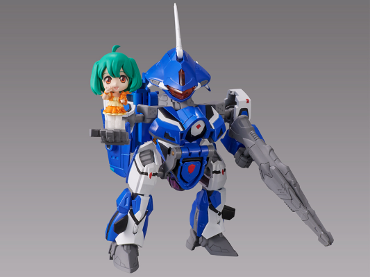 TINY SESSION 超时空要塞F VF-25F 弥赛亚女武神(米歇尔专用) 与兰花