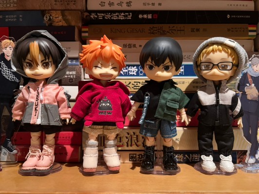 粘土人#1591 排球少年 TO THE TOP 西谷夕 新生乌野Ver.