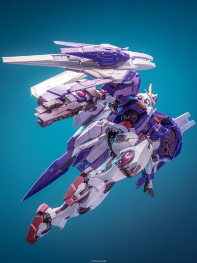 METAL BUILD系列10周年纪念 机动战士高达00  TRANS-AM强化模组 大出力粒子释放状态