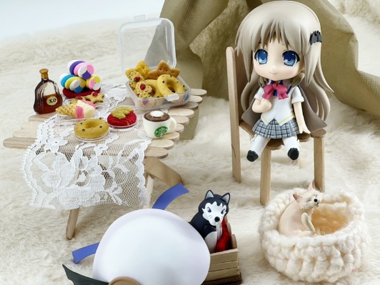 粘土人 #126 库特Wafter  能美库特莉亚芙卡 夏服