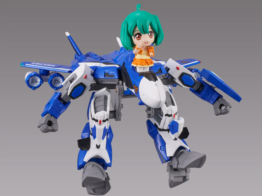 TINY SESSION 超时空要塞F VF-25F 弥赛亚女武神(米歇尔专用) 与兰花