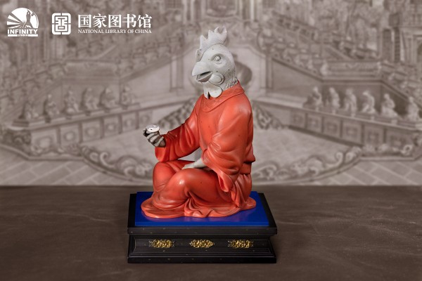国宝还原计划 十二生肖兽首全身像·酉鸡