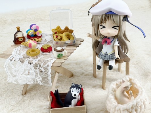 粘土人 #126 库特Wafter  能美库特莉亚芙卡 夏服