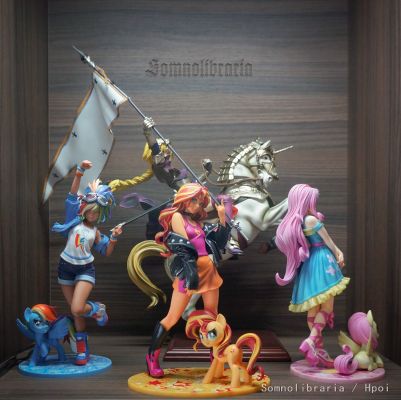 美少女雕像系列 × 彩虹小马  月亮公主