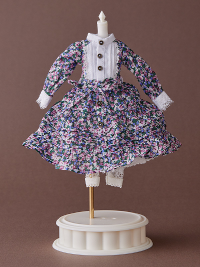 Harmonia humming 特别服装系列 （粉红色/蓝色/红色碎花连衣裙）