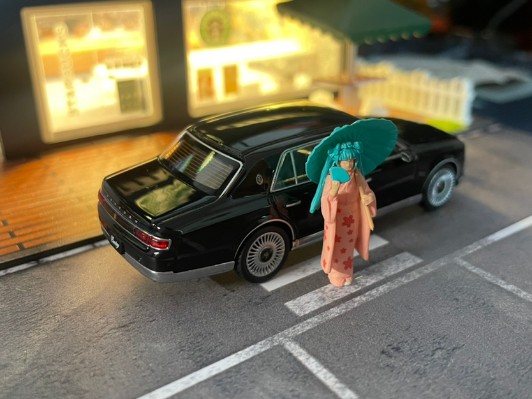 Tomica Limited Vintage NEO LV-N183a Gloria Gran Turismo Ultima (Gray)