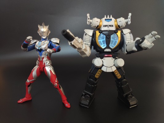 S.H.Figuarts 泽塔奥特曼 怪兽应对特殊空降机甲3号机 金古桥 军械库定制