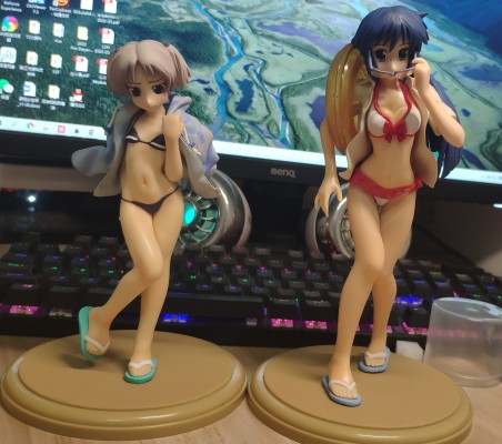 護くんに女神の祝福を! エメレンツィア=ベアトリクス・リューディガー Black 泳装Ver. 