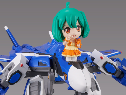 TINY SESSION 超时空要塞F VF-25F 弥赛亚女武神(米歇尔专用) 与兰花