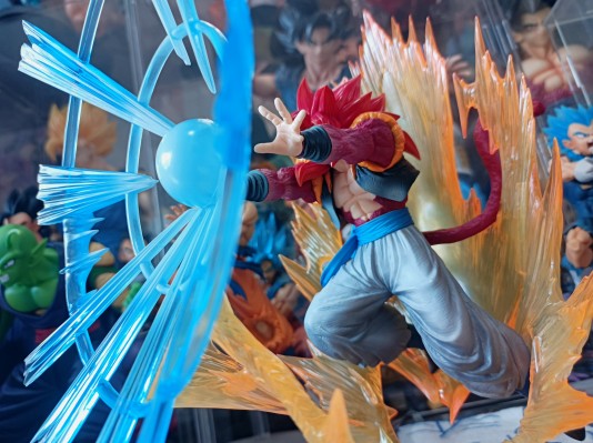龙珠激斗7周年× FiguartsZERO [超激战] 合作 龙珠GT 悟吉塔 超级赛亚人4 究极全力赛亚人战士