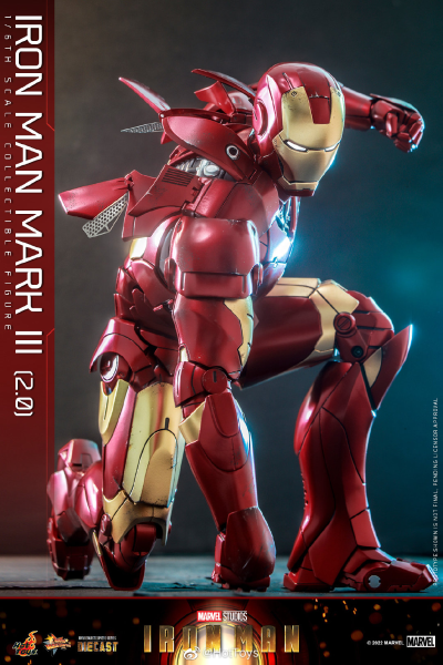 电影杰作系列 DIECAST  钢铁侠 3号装甲（2.0）