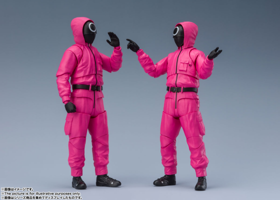 S.H.Figuarts 网飞系列 鱿鱼游戏 面具工 / 面具管理员