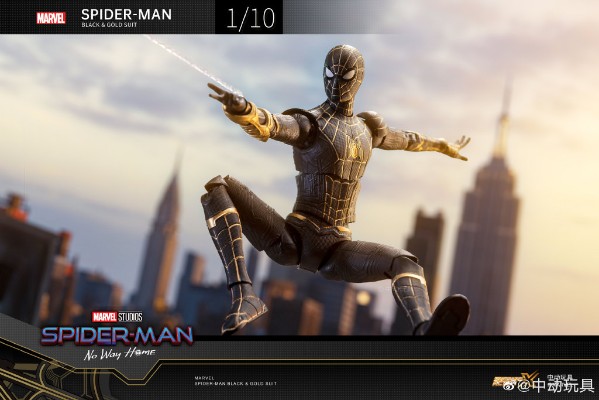 蜘蛛侠：英雄无归 蜘蛛侠 黑金战衣