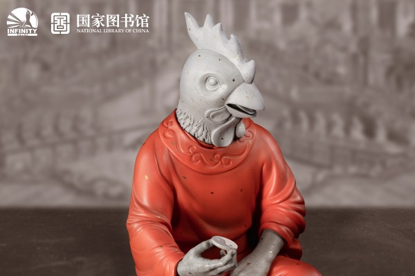 国宝还原计划 十二生肖兽首全身像·酉鸡