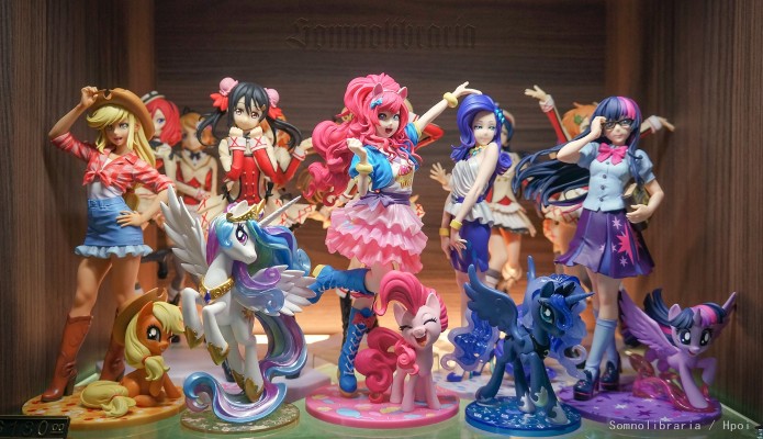 美少女雕像系列 彩虹小马美少女 萍琪派