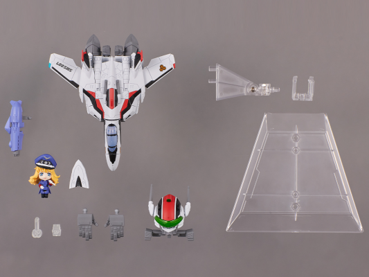 TINY SESSION 超时空要塞F VF-25F 弥赛亚女武神(有人专用) 与雪莉