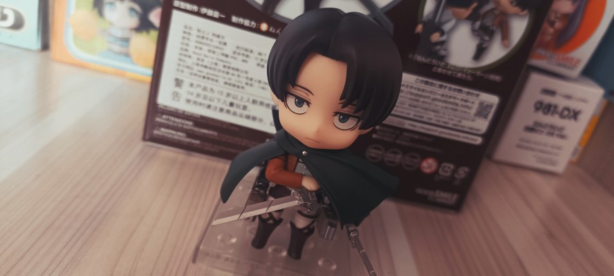 粘土人#390 进击的巨人 利维尔