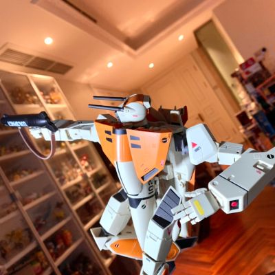 DX 超合金 超时空要塞 VF-1D 瓦尔基里 与 风叶赛艇