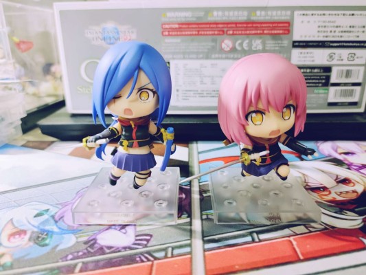 粘土人#1028 月影特工 源桃&Kamari&Monomi