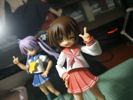 figma#047 幸运星 动画版 柊镜 夏季校服