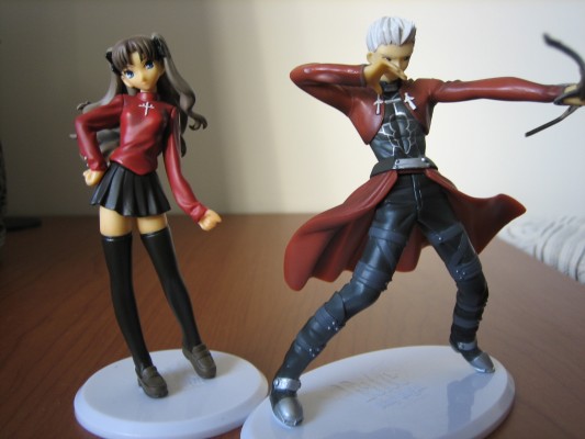 Fate/stay night トレーディング手办 Fate/Stay Night 远坂凛