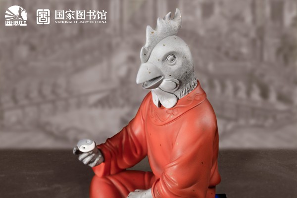 国宝还原计划 十二生肖兽首全身像·酉鸡