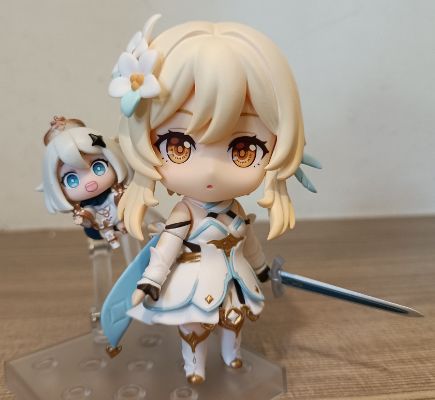 粘土人 #1717  原神 旅行者(空)