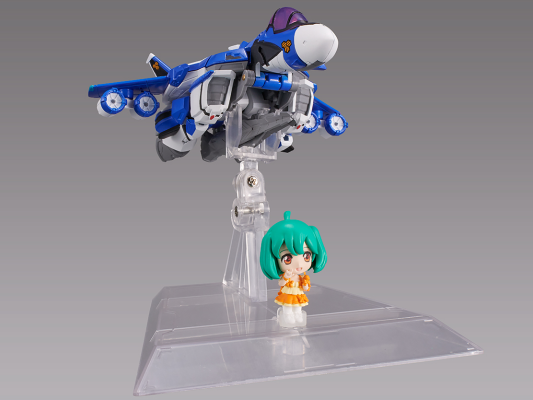 TINY SESSION 超时空要塞F VF-25F 弥赛亚女武神(米歇尔专用) 与兰花