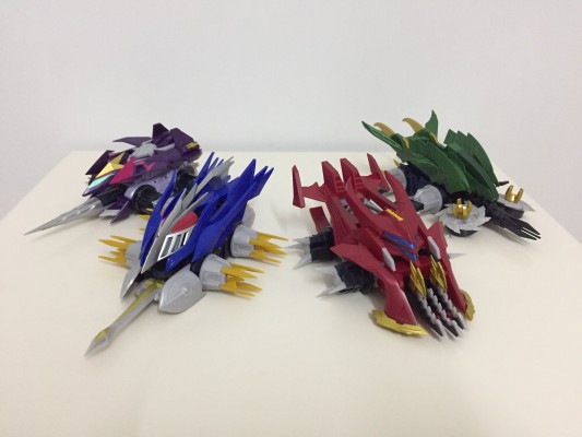 SMP [SHOKUGAN MODELING PROJECT] 激斗战车 第一战-EX1 霹雳神鹰 & 战斗狂牛 & 旋风幻影 套装