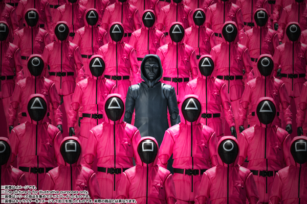 S.H.Figuarts 网飞系列 鱿鱼游戏 面具兵