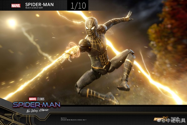 蜘蛛侠：英雄无归 蜘蛛侠 黑金战衣