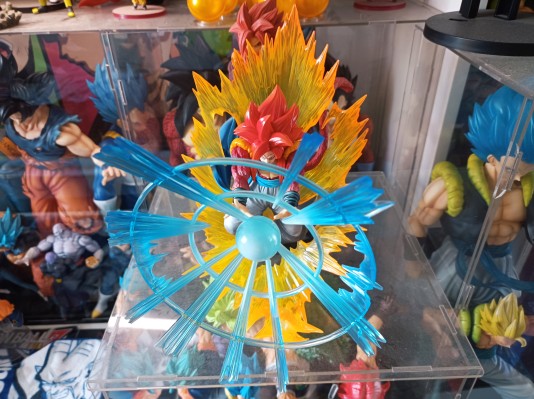 龙珠激斗7周年× FiguartsZERO [超激战] 合作 龙珠GT 悟吉塔 超级赛亚人4 究极全力赛亚人战士