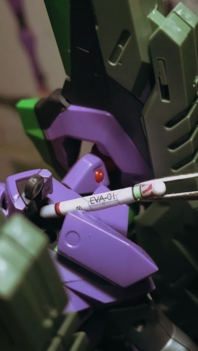 RG 泛用型决战兵器 新世纪福音战士 EVA 初号机 DX运输支架套装