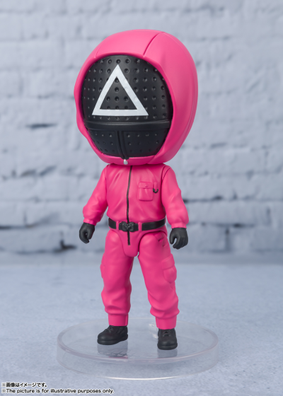 Figuarts mini 网飞系列 鱿鱼游戏 面具兵