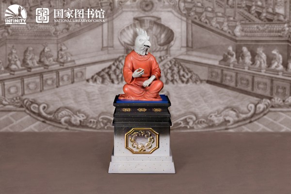国宝还原计划 十二生肖兽首全身像·酉鸡