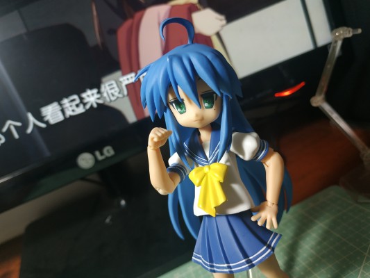 figma#047 幸运星 动画版 柊镜 夏季校服