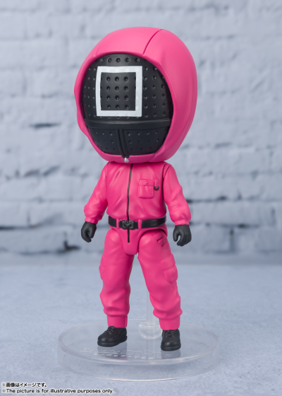 Figuarts mini 网飞系列 鱿鱼游戏  面具管理员