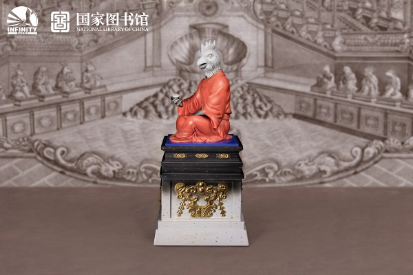 国宝还原计划 十二生肖兽首全身像·酉鸡