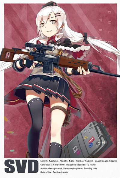 小军械库 LADF26 少女前线 SVD