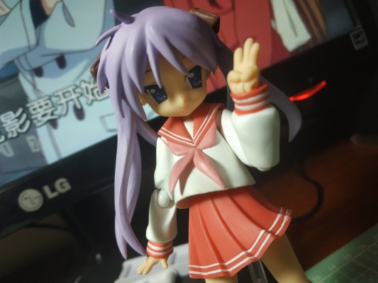 figma#047 幸运星 动画版 柊镜 夏季校服