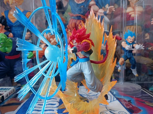 龙珠激斗7周年× FiguartsZERO [超激战] 合作 龙珠GT 悟吉塔 超级赛亚人4 究极全力赛亚人战士